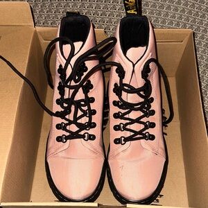 Pink Docs Women's combat style Boots